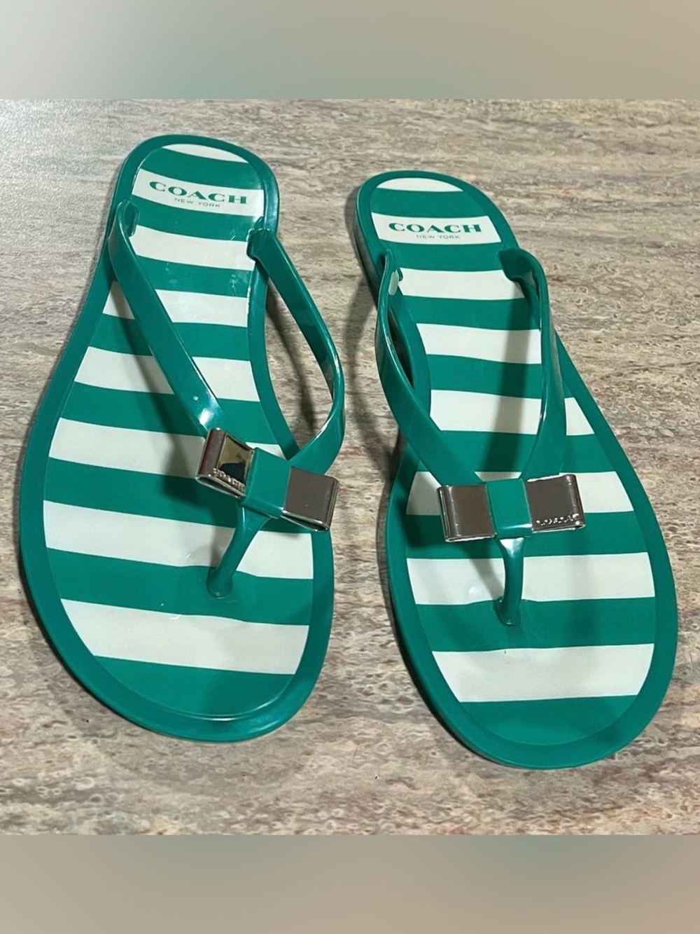 Coach Landon flip flop sandals